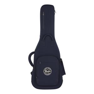 Fender Troubadour Electric Guitar Gig Bag Navy フェンダー 高耐久性 ワックスドキャンバス生地 エレキギター用 ギグバッグ