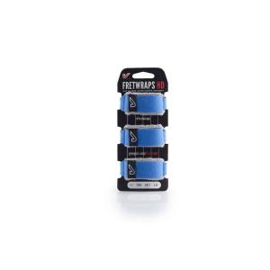 GRUV GEAR FW-3PK-BLU-SM/Blue Fret Wraps 4弦ベース 6弦エレキ/アコギ ウクレレ用 ミューター