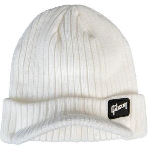 GIBSON G-BEANIE4 Radar Knit Beanie White/ニット帽 [フリーサイズ]/メール便発送・代金引換不可 [国内正規品]ギブソン｜aion