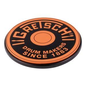 GRETSCH GREPAD12O 練習パッド 12インチ オレンジ Gretsch Drums USA ラウンドバッジ デザイン