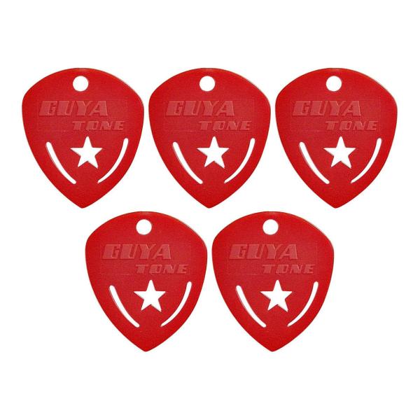 Guyatone MR25PA2/5枚セット ナイロン素材 マルチ・ラウンド アシンメトリー ティア...