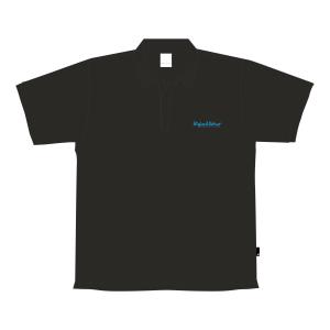 Hughes ＆ Kettner HUK-POLO1/BK #L [Lサイズ] ロゴ入り ドライ ポ...