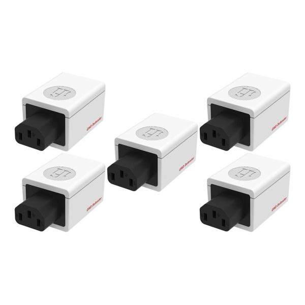 iFi Audio GND Defender 5個バンドルセット インレット挿込型 アース切断アイテ...