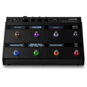 LINE6 HX Effects Helixと同じオーディオ・エンジンが搭載されたオールインワン