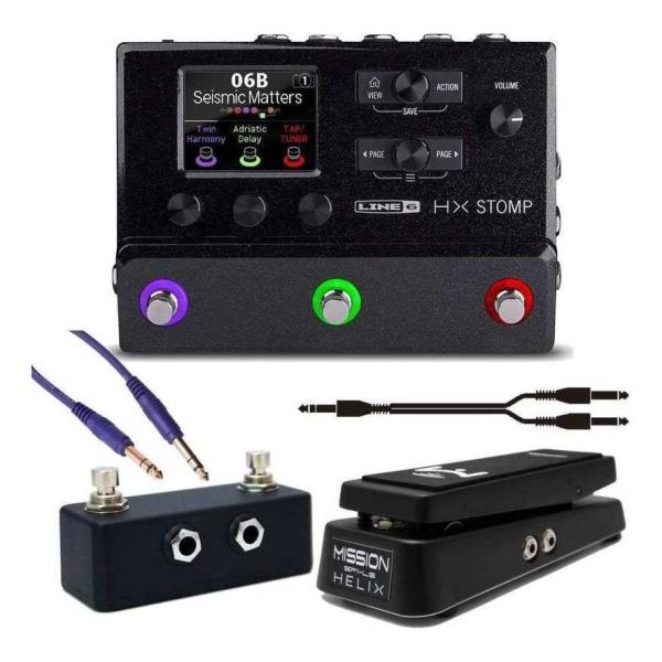 LINE6 HX STOMP/フットスイッチTT-2+ケーブルTD10SP2+ペダルSP1-L6H+...