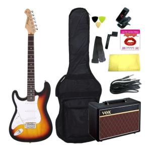 Legend LST-Z/BKBK(Black)/定番10点セット/VOXアンプ ストラト