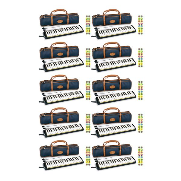 [10台セット][ドレミシール10枚付]SUZUKI M-37C /メロディオン アルト