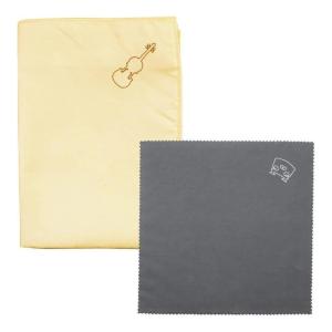 MAC SCC-01 弦楽器用 マイクロファイバー クリーニング クロス 用途別 2枚セット/