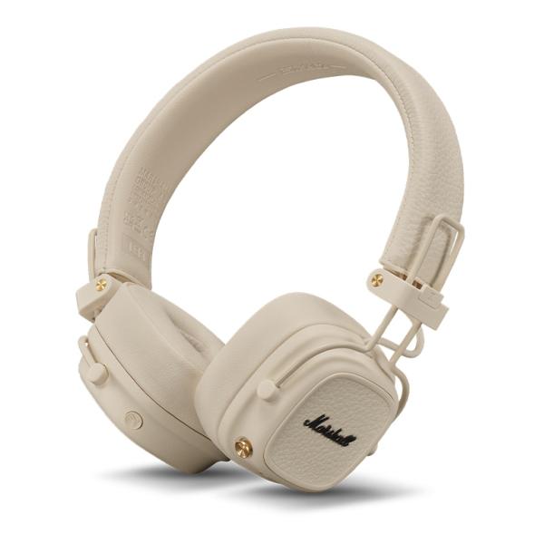 Marshall Major V Cream (Major5) オンイヤー ワイヤレス ヘッドホン ...