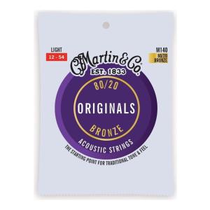 MARTIN M140×1 [12-54] ACOUSTIC/Light アコースティックギター弦/・