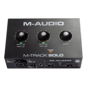 M-Audio M-Track Solo コンボ入力 ファンタム電源搭載 48-KHz 2チャンネル USBオーディオインターフェース｜さくら山楽器