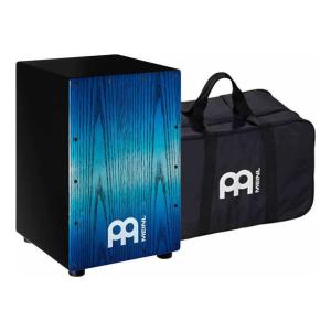 MEINL MCAJ100BK-PBF+ ブルー/青 American White Ash打面 HEADLINERシリーズ カホン/ケース付｜aion