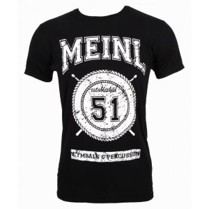 MEINL M34-M Tシャツ カレッジロゴ Black [Mサイズ][国内正規品]/メール便発送・代金引換不可｜aion