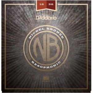 [アコギ弦×1]D'addario NB1656×1 Nickel Bronze Strings Resophonic 16-56 アコースティックギター弦/メール便発送・代金引換不可｜aion