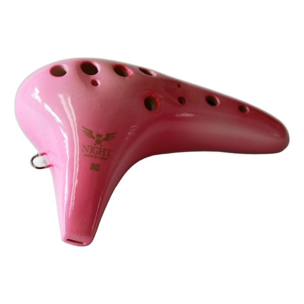 NIGHT OCARINA S-ACP 撫子(ピンク) ナイトオカリナ 調(shirabe) アルト...