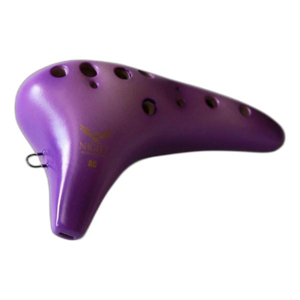 [特典付]NIGHT OCARINA S-ACV 紫紺(パープル) ナイトオカリナ 調(shirab...
