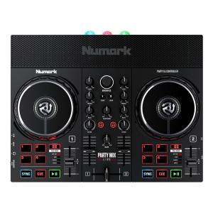 Numark Party Mix Live / LEDパーティライト搭載 スピーカー内蔵 DJコントローラー｜さくら山楽器