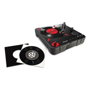 Numark PT01 Scratch SCRATCH RECORD SET コンパクト スクラッチ ターンテーブル + スクラッチ用7インチレコードセット