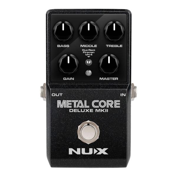 NUX Metal Core Deluxe MKII ハイゲイン ディストーション/プリアンプ ペダ...
