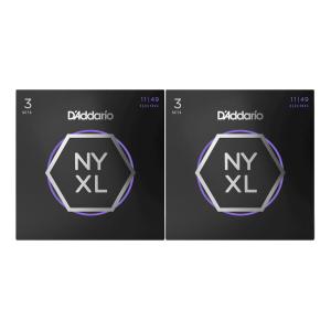 [弦×6セット]D'Addario NYXL1149-3P×2 エレキギター弦 次世代の弦/メール便発送・代金引換不可 ダダリオ｜aion