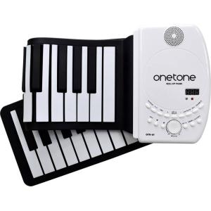onetone OTR-61 スピーカー内蔵 充電池駆動 61鍵盤 ロールアップピアノ