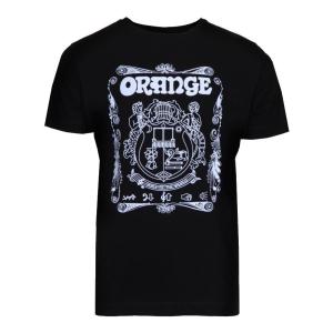 ORANGE Crest T-Shirt Black [Lサイズ] Tシャツ ブラック / オレンジ紋章ロゴ/・
