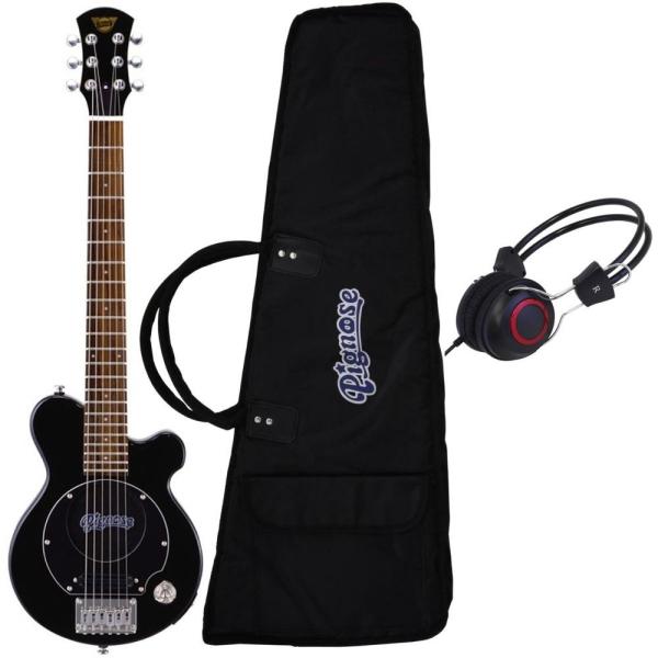 Pignose PGG-200 BK+ヘッドホン アンプ内蔵ギター