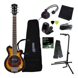 【美品】PIGNOSE PGG-200 保護フィルムまま アンプ内蔵 ミニギター Pignose 【アンプ内蔵ミニエレキギター】PGG200 BS ケース付き