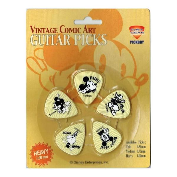 PICKBOY WGP-68-6/100 象牙柄 ティアドロップ 1.00mm ディズニー ビンテー...