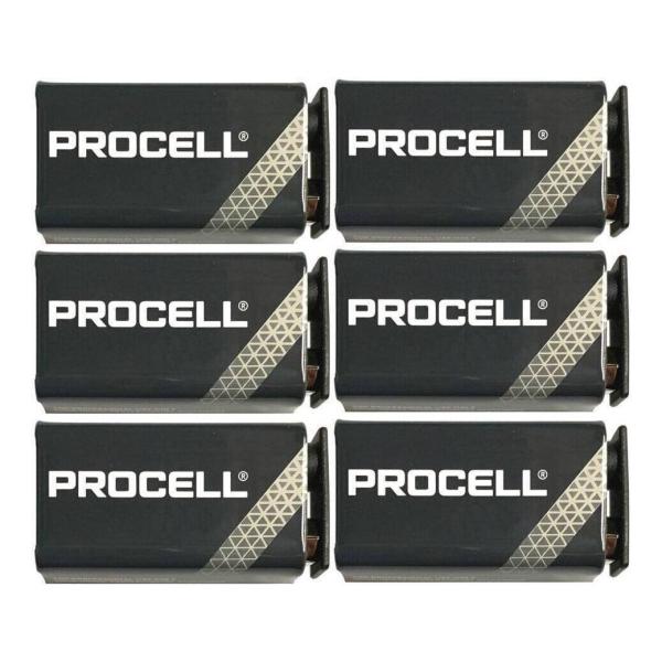 DURACELL PROCELL 9V 006P×6個 世界の電池シェアNo.1の「デュラセル」社製...