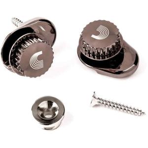 D'Addario PW-SLS-02 NICKEL Universal Strap Locks ス...