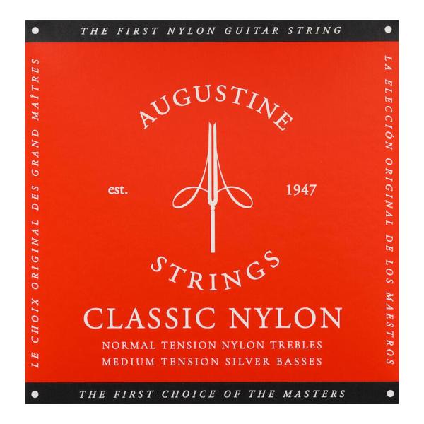 AUGUSTINE RED SET×1セット ミディアムテンション/メール便発送・代金引換不可