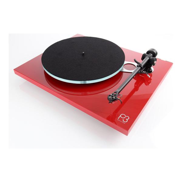 rega Planar 3 mk2 Red with Exact 50HZ ターンテーブル レコード...