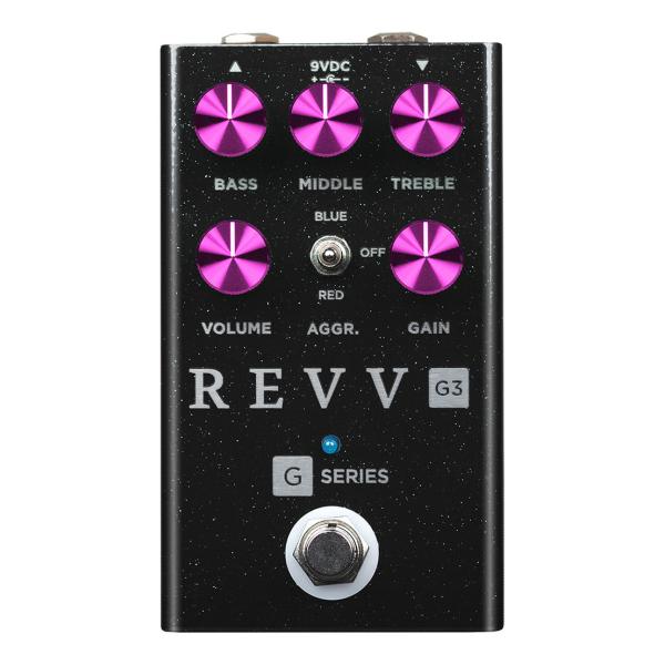 REVV G3 Black Sparkle オーバードライブ/ディストーション