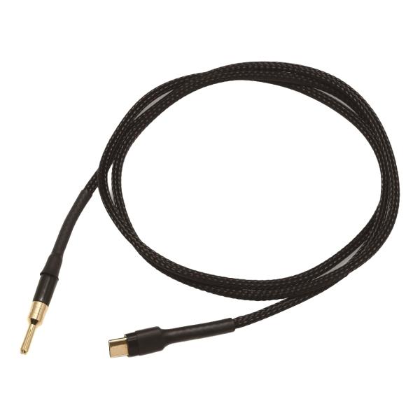 SAEC SE400C-B アースケーブル 1.2m USB-Cプラグ-バナナプラグ