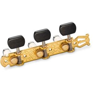 Schaller GTC Lyra GO63(40) [Gold/Ebony square(ボタン)...