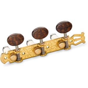 Schaller GTC Lyra GO66(40) [Gold/Snakewood oval(ボタ...