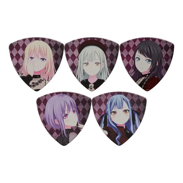SCHECTER バンドリ!アヴェムジカ ギター ピック 第1弾 全5種類各1枚セット シェクター ...