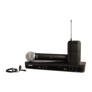 SHURE BLX1288J/CVL-JB デュアルチャンネル ハンドヘルド+ラべリアマイク ワイヤレスシステム BLX1288/CVL｜aion