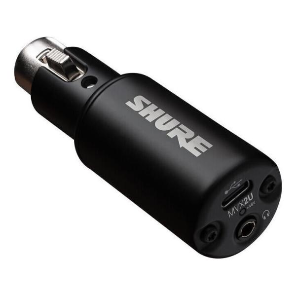 SHURE MVX2U Gen 2 / XLR マイク用 デジタルオーディオインターフェース