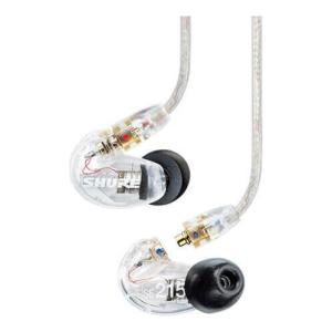 SHURE SE215-CL-A 高遮音性 イヤホン/クリア イヤフォン
