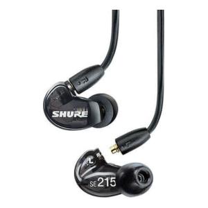 [キャンペーン特価]SHURE SE215-K-A 高遮音性 イヤホン/トランスルーセントブラック イヤフォン イヤーバッズ｜aion