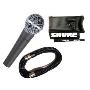 SHURE SM58-LC マイクケーブル付き SHURE SM58-LCE【マイクケーブルセット(XLRメス-XLRオス)5.0m
