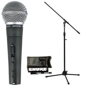 SHURE SM58SE(ブームマイクスタンド付7点セット)/正規品2年保証