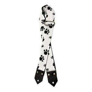 SpiceNote ES-PP50FP/WHT 犬 イヌ 猫 ネコ 肉球柄 ギターストラップ/メール...