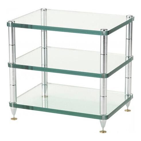 Sound Magic XU03FS2 ガラス棚板/クローム支柱 防弾ガラス Laminated g...