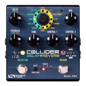 SOURCE AUDIO SA263 COLLIDER Delay + Reverb ディレイ+リバーブ｜aion