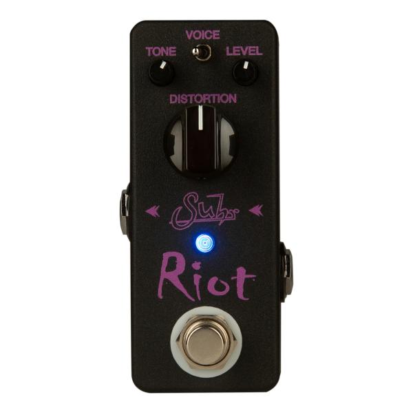 Suhr Riot Mini Black Edition ハイゲイン ディストーション ペダル