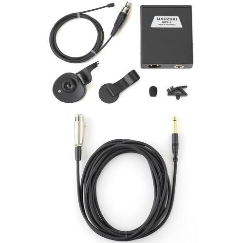 SUZUKI HMH-100+CI-5 ハーモニカマイクセット+マイクケーブル 鈴木楽器