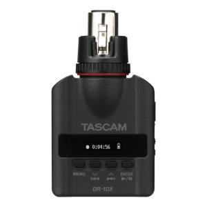 TASCAM DR-10X XLRマイク用 プラグオン マイクロリニア PCMレコーダー｜aion